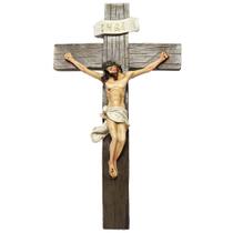 Crucifixo de Resina para Pendurar na Parede - AMR