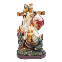Crucifixo Jesus Cristo 32cm - Enfeite Resina