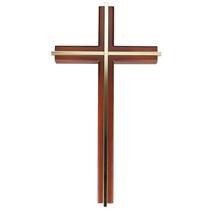 Cruz de madeira ACHIBANG de 10 cm para parede, design minimalista moderno Cruz de madeira ACHIBANG de 10 cm para parede, design minimalista moderno