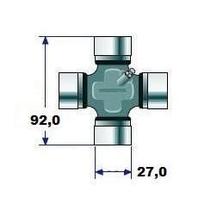 Cruzeta cardan Bazer S10 Ranger 27x92 - NUJ273 Nakata