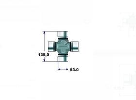 Cruzeta cardan mb 2635/2638 entre eixos - MERITOR