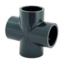 Cruzeta em PVC-U Soldável 25mm - Aqua Plastic Cruzeta em PVC-U Soldável 25mm - Aqua Plastic