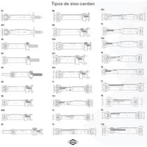 Cruzeta Iveco Eurocargo 1997 a 2000 SPICER 5-275XS