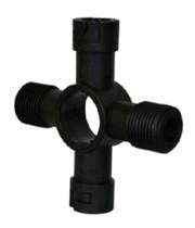Cruzeta quadrijet para porta bico