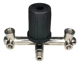 Cruzeta Regulador Pressão Motocompressor Saídas Pressostato Cruzeta Regulador Pressão Motocompressor Saídas Pressostato
