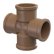 Cruzeta Tigre PVC Liso Liso 1.1/2 Cruzeta Tigre PVC Liso Liso 1.1/2