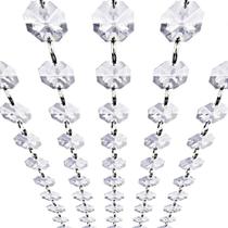 Crystal Acrylic Gems Bead Garland Strands KinHom 5m Clear