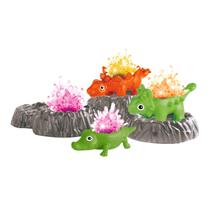 Crystal Growing Dinosaurs Science Experimental Kit 4 Colorido Crystal Growing Kit Presente Para Criança