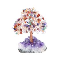 Crystal Money Tree Jovivi Natural 7 Chakra Pedra Preciosa Ametista Crystal Money Tree Jovivi Natural 7 Chakra Pedra Preciosa Ametista