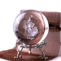 Crystal Paperweight HDCRYSTALGIFTS 3D Inner Carving Virgo Crystal Paperweight HDCRYSTALGIFTS 3D Inner Carving Virgo