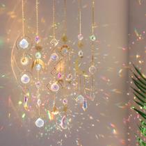 Crystal Suncatcher ilclviz Colorful 6 peças para decoração Crystal Suncatcher ilclviz Colorful 6 peças para decoração