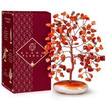 Crystal Tree KARMAPLEDGE Cornalian Feng Shui Decoração