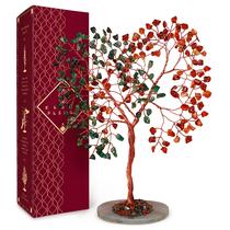 Crystal Tree KARMAPLEDGE Cornalina e Aventurina verde
