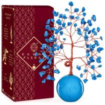 Crystal Tree KARMAPLEDGE Turquesa Chakra Healing 15cm