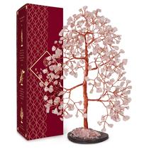 Crystal Trees KARMAPLEDGE Rose Quartz Chakra Home Decoração