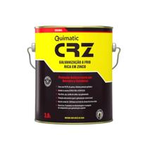 Crz Composto Galvanização a Frio Quimatic DB3 Tapmatic 3,6 Litros Tinta Galvanizante Anticorrosiva Proteção contra Ferrugem Crz Composto Galvanização a Frio Quimatic DB3 Tapmatic 3,6 Litros Tinta Galvanizante Anticorrosiva Proteção contra Ferrugem