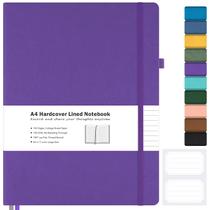 Cuaderno en Blanco MALEDEN A4 21x28 cm Tapa Dura Morado