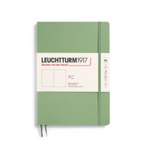 Cuaderno LEUCHTTURM1917 B5 Tapa Blanda Sin Rayas 123 Páginas Salvia Cuaderno LEUCHTTURM1917 B5 Tapa Blanda Sin Rayas 123 Páginas Salvia