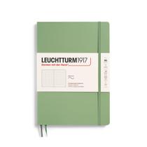 Cuaderno LEUCHTTURM1917 Tapa flexible B5 178x254mm 123 páginas con puntos color salvia Cuaderno LEUCHTTURM1917 Tapa flexible B5 178x254mm 123 páginas con puntos color salvia