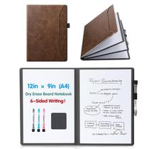 Cuaderno Pizarra CoBak Portátil 12x9 pulgadas 6 Lados Marrón
