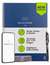 Cuaderno Reutilizable Rocketbook New Core A4 Azul Marino