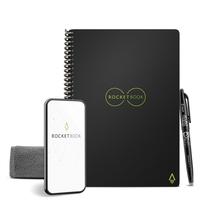 Cuaderno Rocketbook Core Ejecutivo 15x22 cm Negro, Reutilizable