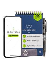Cuaderno Rocketbook Mini 9x14 cm Páginas con Puntos, Conexión a App