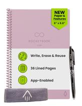 Cuaderno Rocketbook New Core Ejecutivo Reutilizable Rosa