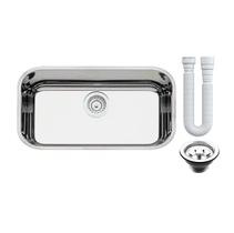 Cuba Aço Inox 304 Pia Cozinha AS N2 56x34x19