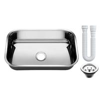 Cuba Aço Inox AS N 2 56x34X17 Válvula Sifão
