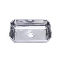 Cuba aço inox n1 funda a 304 14cm - Tecnocuba