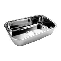 Cuba Aço Inox Retangular Polido 59x37 Embutir Sobrepor Cuba Aço Inox Retangular Polido 59x37 Embutir Sobrepor