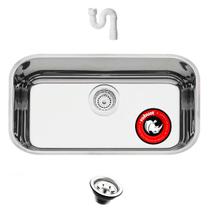 Cuba Aço Inox Robust 0,6 N2 -17 Extra Funda + Sifão + Válvula