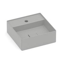 Cuba Apoio 35x35cm Mesa Roca T8 Terra Stone A32787w070