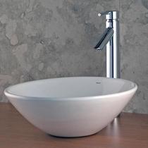 Cuba apoio banheiro deca redonda 35cm branco l155