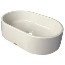 Cuba Apoio Banheiro Oval Lavabo Concreto Sobrepor Brilhante Pia Cuba Apoio Banheiro Oval Lavabo Concreto Sobrepor Brilhante Pia