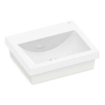 Cuba Apoio Com Mesa 410x340 Basic Q7 Branco Celite Cuba Apoio Com Mesa 410x340 Basic Q7 Branco Celite