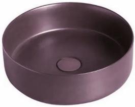 Cuba Apoio Louça Fucsia (vinho) Matte Redonda 40cm.