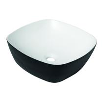 Cuba Apoio LX 500BW Black White Lexxa Bagno Cuba Apoio LX 500BW Black White Lexxa Bagno