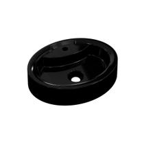 Cuba Apoio Oval Onix O43w Colorida Preto Cuba Apoio Oval Onix O43w Colorida Preto