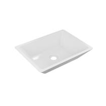 Cuba Apoio Retangular Rt45w Colorida Branco