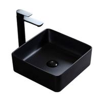 Cuba Banheiro Cerâmica Preta Sobrepor Quadrada 37x37 - Deend Cuba Banheiro Cerâmica Preta Sobrepor Quadrada 37x37 - Deend