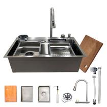 Cuba Cascata Gourmet Premium com Torneira Aço Inox 304