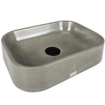 Cuba Cinza Banheiro Lavabo Sobrepor Pia de Apoio Retangular Industrial Pequena Cuba Cinza Banheiro Lavabo Sobrepor Pia de Apoio Retangular Industrial Pequena