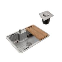 Cuba Com Acessórios E Lixeira Massima Docol - Inox