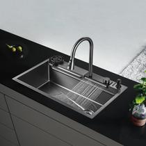 Cuba Completa Gourmet Multifuncional, Lava Copos em Inox Escovada Grascan