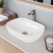 Cuba Completa Pia Banheiro C/ Torneira Cromada + Válvula Cuba Completa Pia Banheiro C/ Torneira Cromada + Válvula