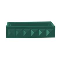 Cuba Concreto Artesanal de Sobrepor 3D - Mod Athenas - Verde Cuba Concreto Artesanal de Sobrepor 3D - Mod Athenas - Verde