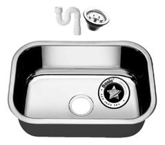 Cuba Cozinha Aço Inox American Steel 304 47x30x14 Cuba Cozinha Aço Inox American Steel 304 47x30x14