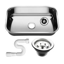 Cuba Cozinha Aço Inox American Steel 304 56x34x14